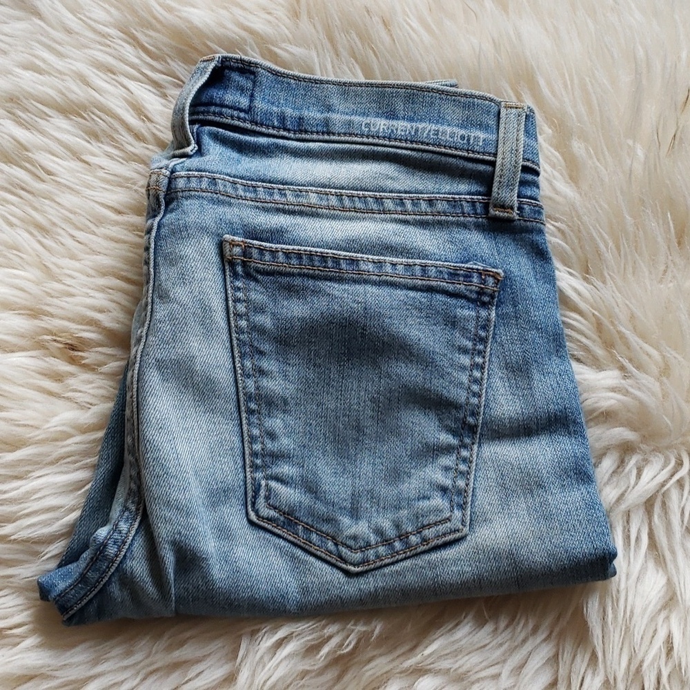 CURRENT/ELLIOT the stiletto size 25 denim blue jeans